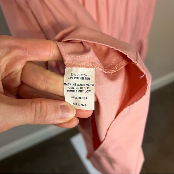 Amanda Uprichard Dusty Rose Pink Sleevless Saffron Dress - Picture 7 of 7